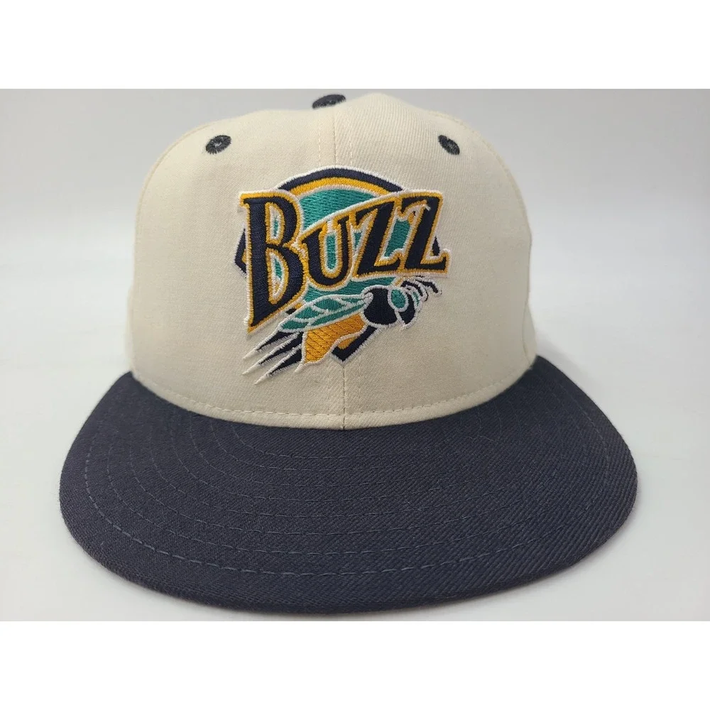 Vintage Salt Lake City Buzz New Era 59Fifty Pro‎ Model Fitted 6 3/4 Hat Cap MiLB